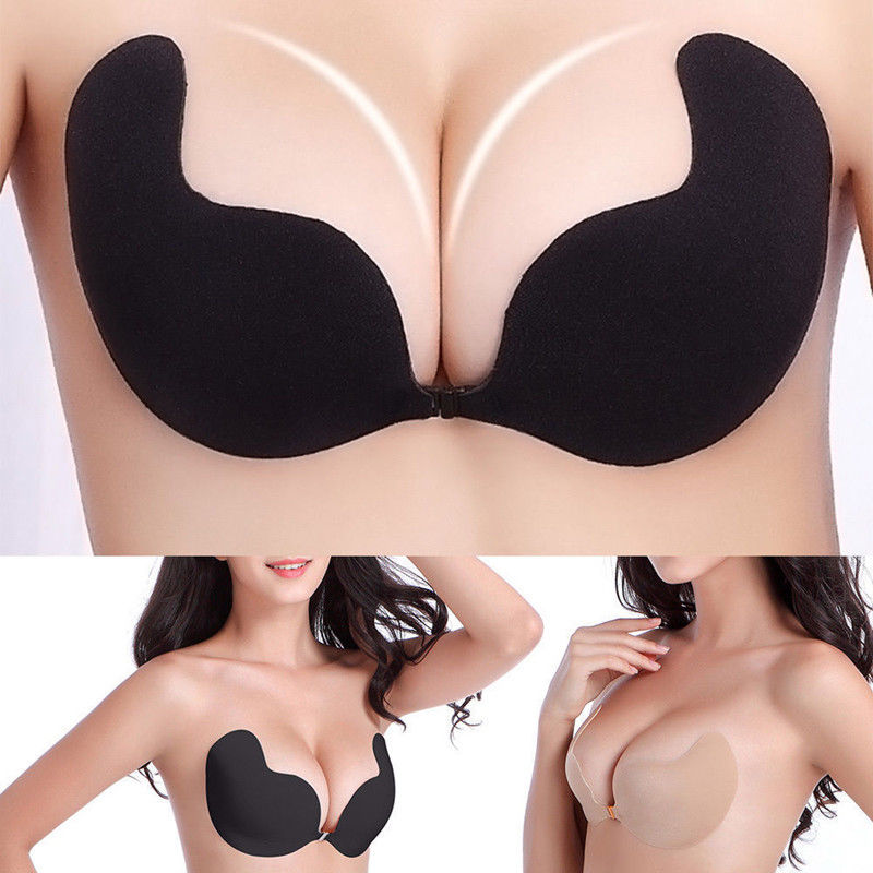 Backless Bra Sticky - BH Perekat Wanita Pengangkat Payudara Push