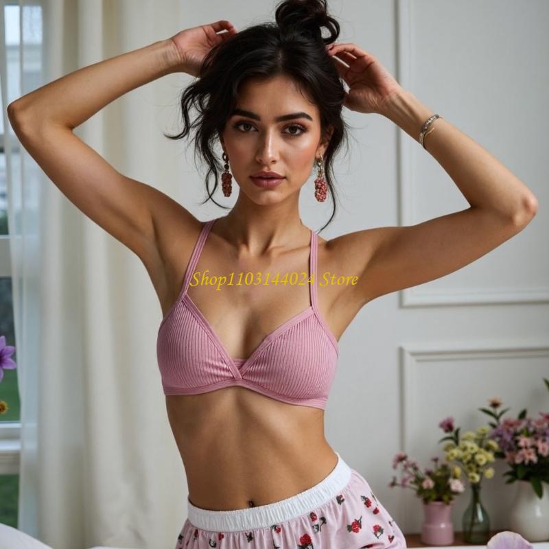 Cotton Bra Everyday - N5KE Bra Crossback Katun Kain Bersirkulasi