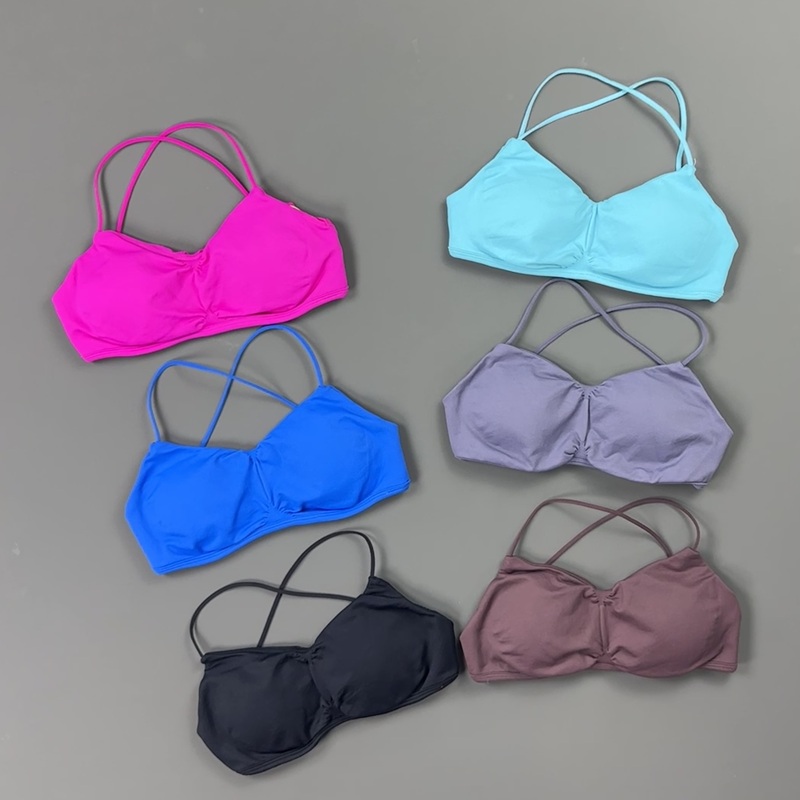 Sports Bra Racerback - HISTELLO Bra Olahraga Wanita dengan Tali