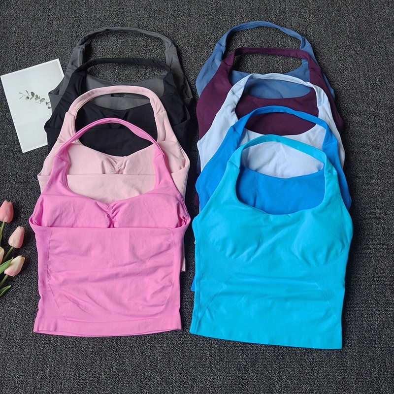 T Shirt Bra Seamless - Atasan Halter Tanpa Jahitan Wanita Rompi