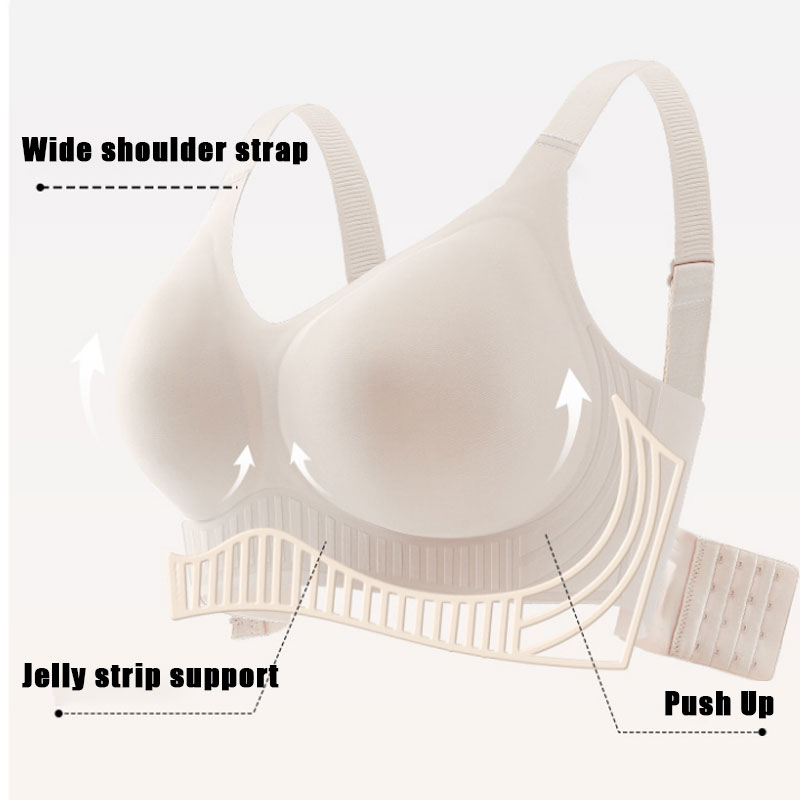 Minimizer Bra Women - Bra Nirkabel Ukuran Besar Cakupan Penuh