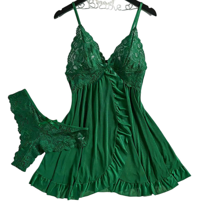 Sheer Mesh Bra - Piyama Baju Tidur Tipis Lembut Baju