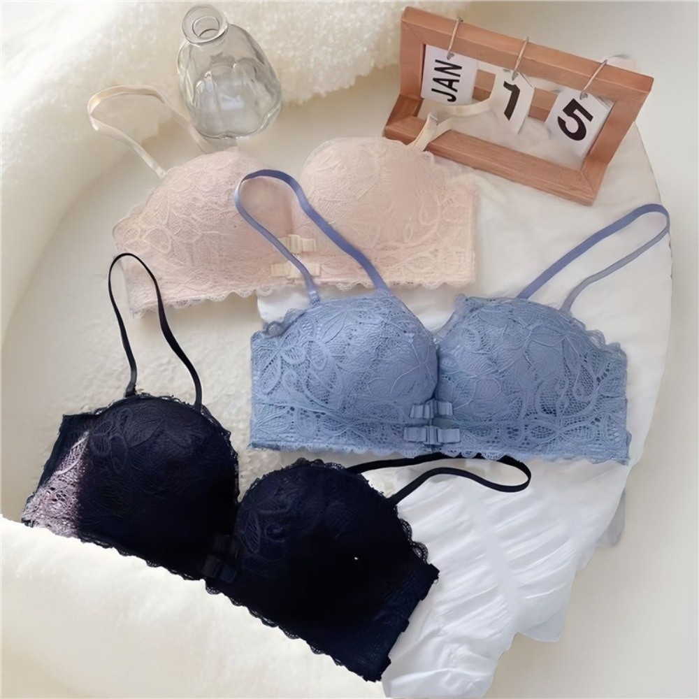 Wirefree Bra Comfort - Bra Nyaman dengan Kancing Depan Model