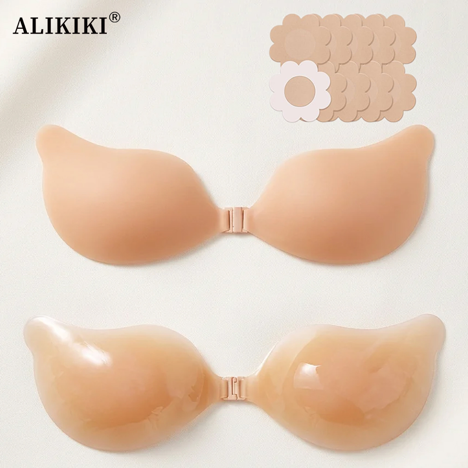 Backless Bra Sticky - Bra Push Up Silikon Perekat, Dapat