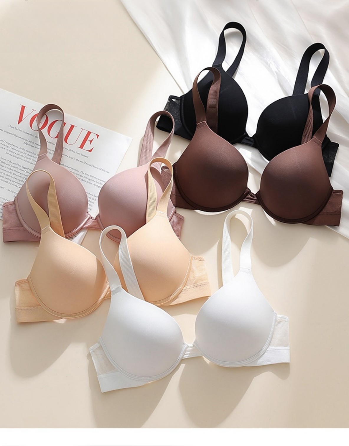 Demi Bra Balconette - Bra Push Up Ukuran Besar Wanita