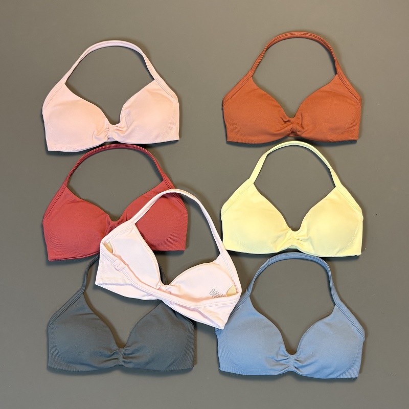 Sports Bra Racerback - HISTELLO Bra Olahraga Tanpa Jahitan Pakaian