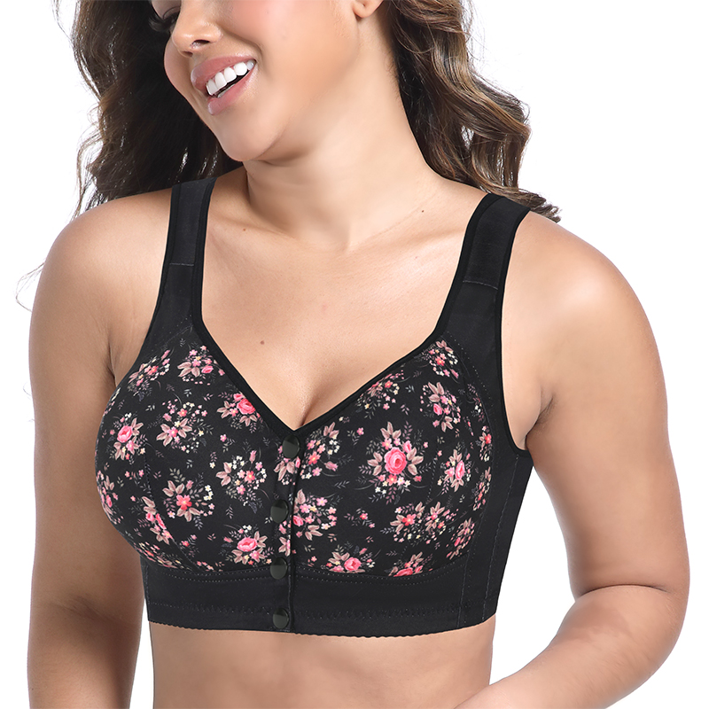 Wirefree Bra Comfort - Bra Tanpa Kawat Elegan dengan Bukaan