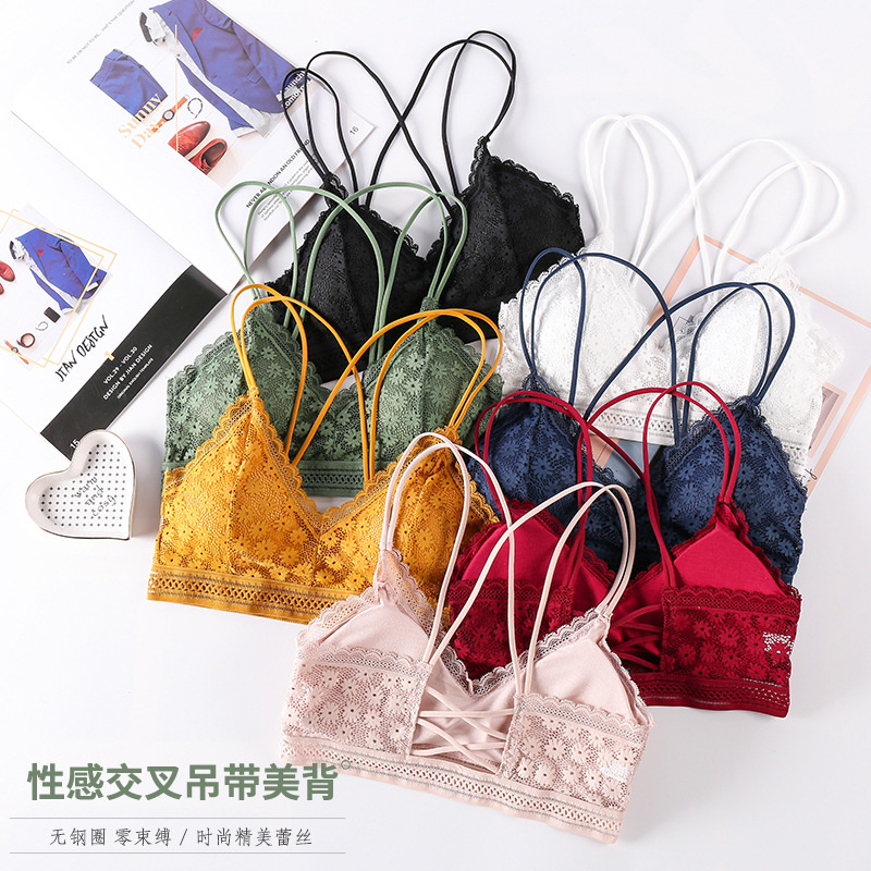 Lace Bralette Set - 3D Seksi Pakaian Dalam Wanita Seamless