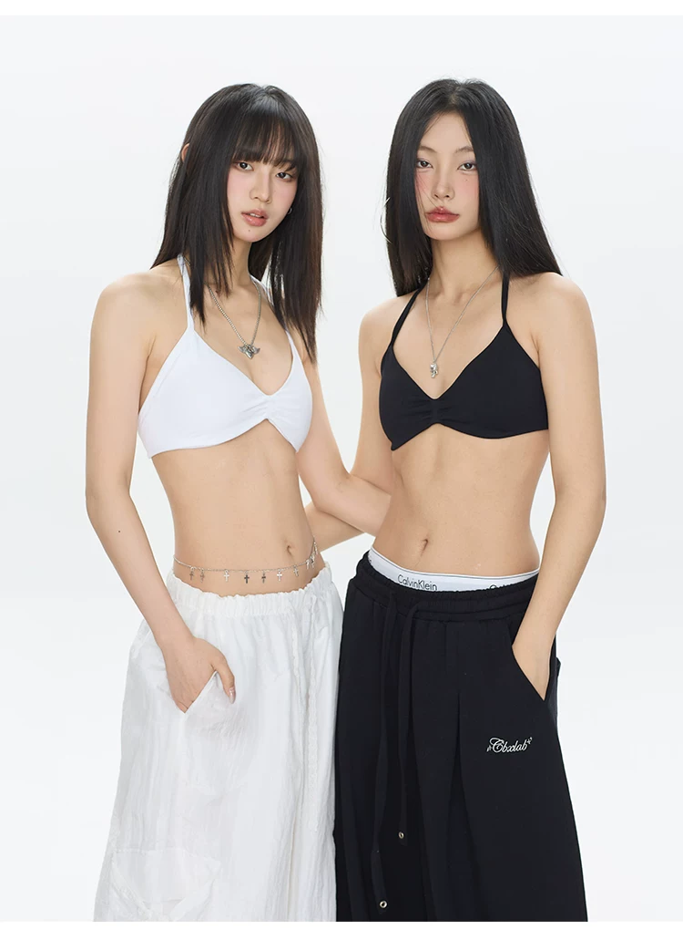 T Shirt Bra Seamless - Sport Bra Seamless Gaya Bikini Seksi,