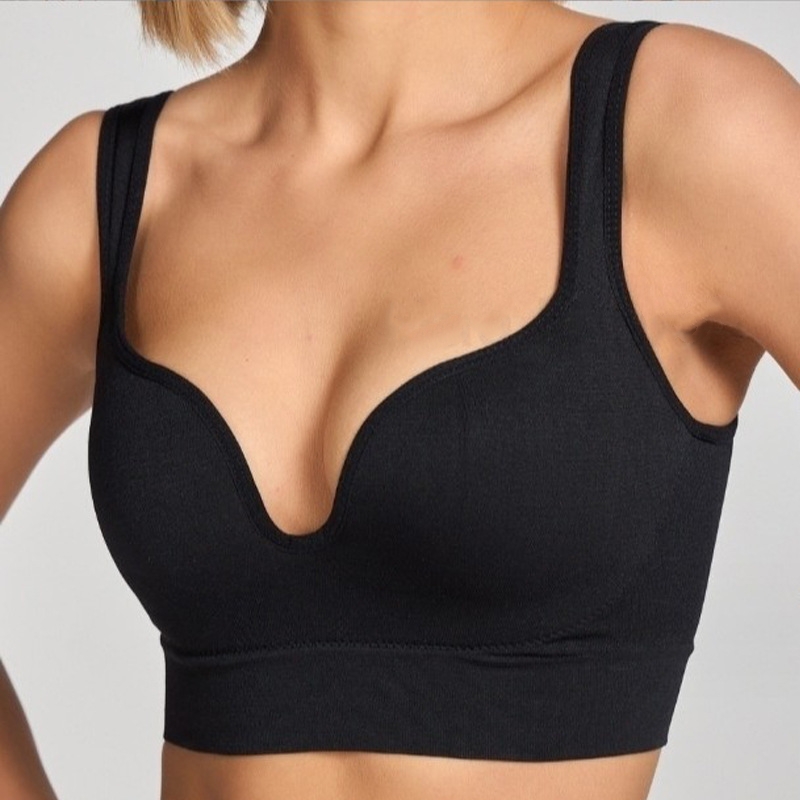Underwire Bra Padded - Rompi olahraga 3D Bra Yoga wanita,