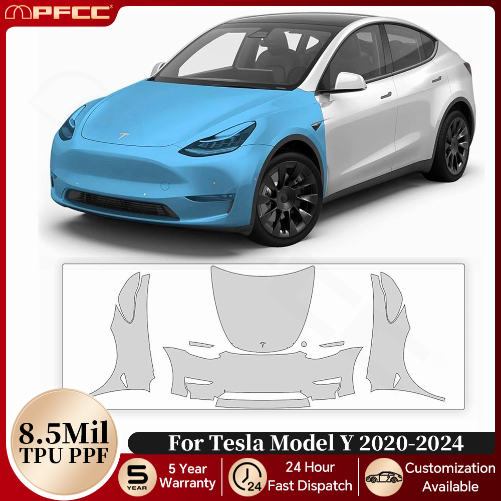 Full Coverage Bra - PPF Pre-cut Untuk Tesla Model Y