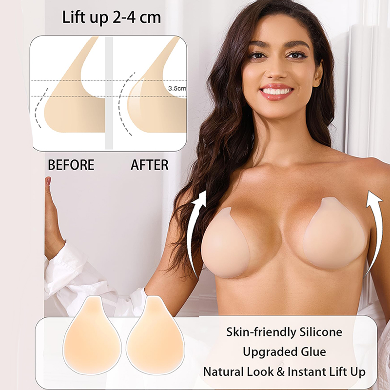 1/2 Pasang Bra Lengket Wanita  - Backless Bra Sticky ulasan dan harga