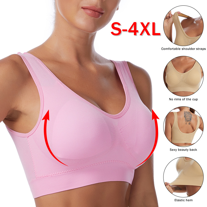 Bra Wanita Seksi Ukuran Plus B - Wirefree Bra Comfort ulasan dan harga