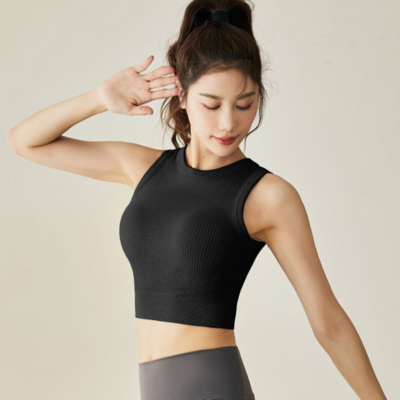 Tank Top Yoga Wanita Warna Per - T Shirt Bra Seamless ulasan dan harga