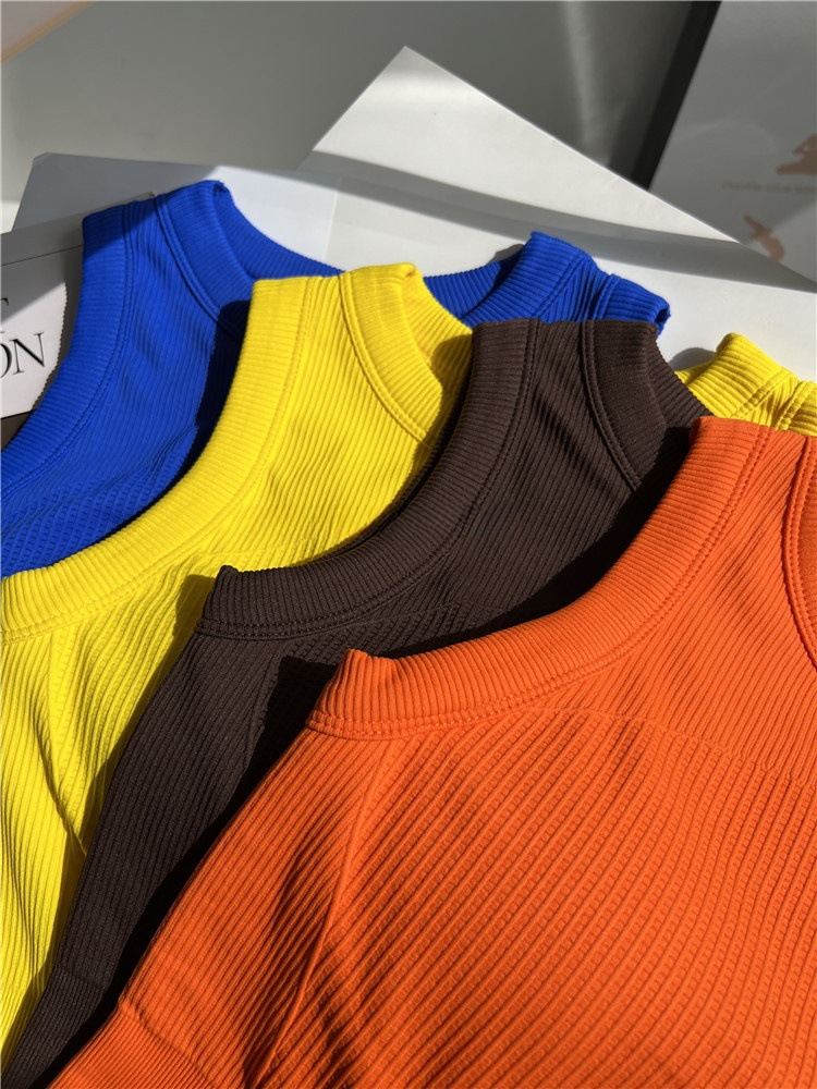 Tank Top Yoga Wanita Warna Per - T Shirt Bra Seamless ulasan dan harga