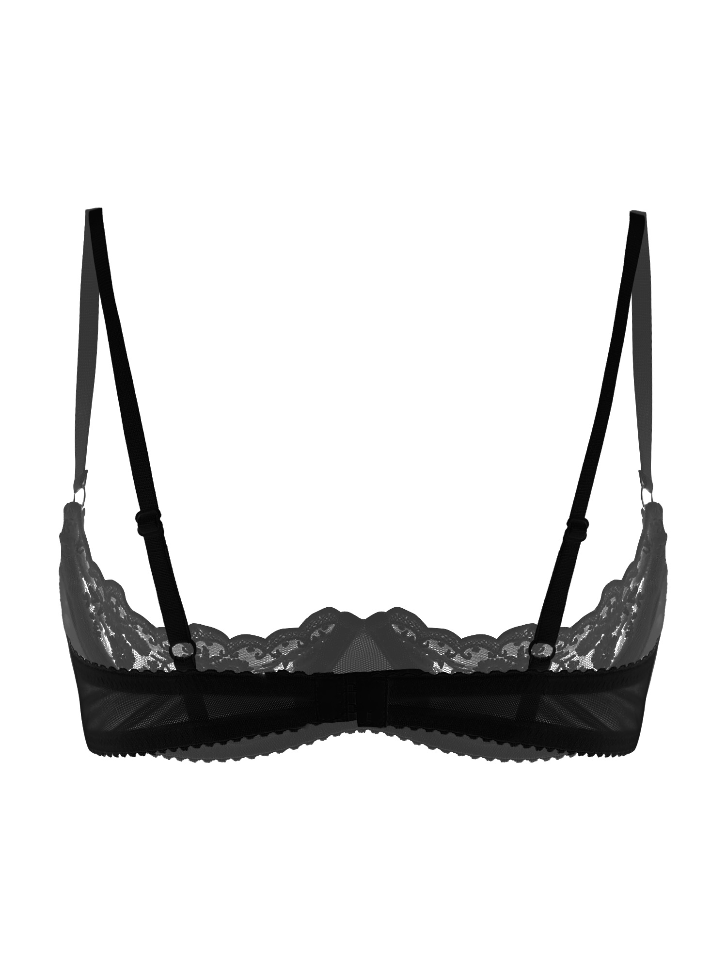Bra Wanita Seksi dengan Cup Te - Sheer Bra Lace ulasan dan harga