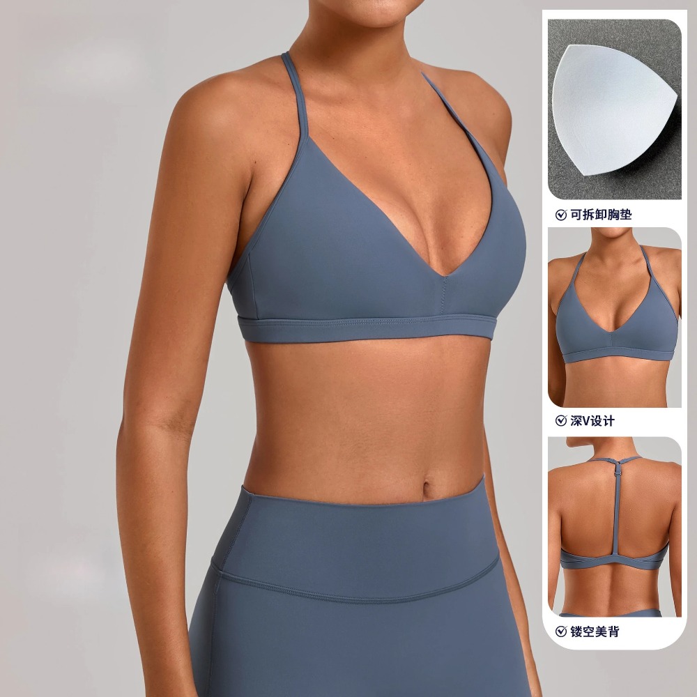 Baju Olahraga Gym Fitness Top  - Sports Bra Racerback ulasan dan harga