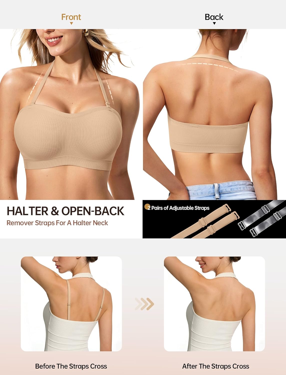 LetsJoli Bra Tanpa Tali Push U - Underwire Bra Padded ulasan dan harga