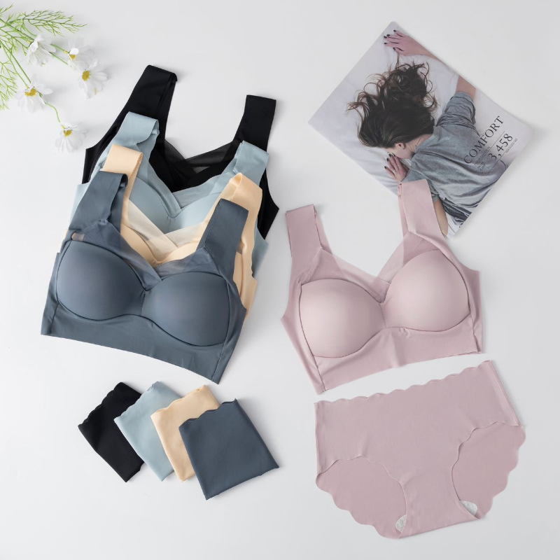 L-6XL Bra Ukuran Plus Tanpa Ka - Underwire Bra Padded ulasan dan harga