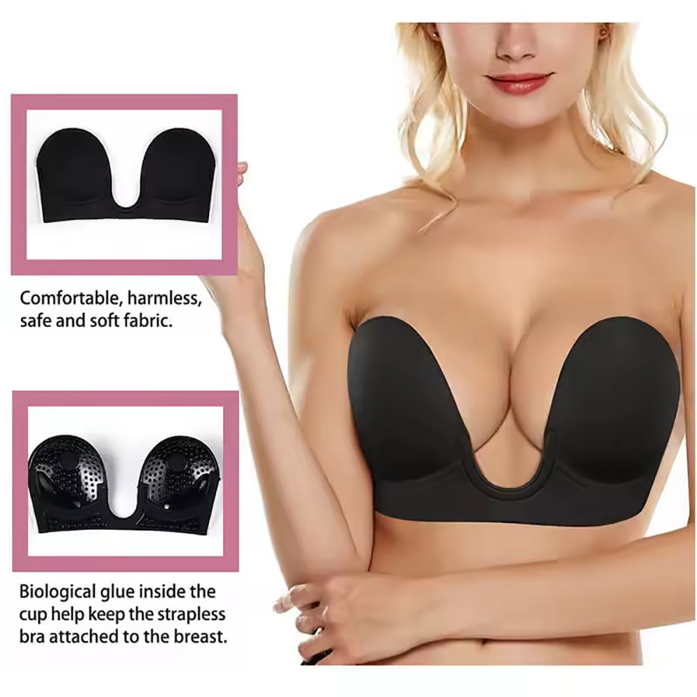 Bra Push Up Tak Terlihat Tanpa - Backless Bra Sticky ulasan dan harga