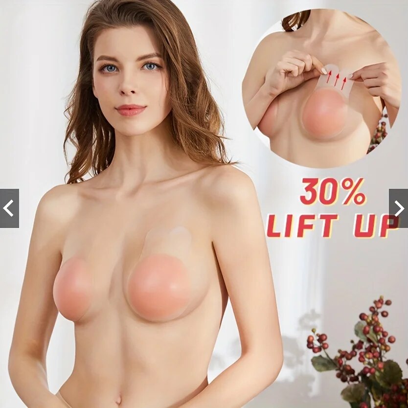 1 pasang silikon penutup putin - Push Up Bra Silicone ulasan dan harga