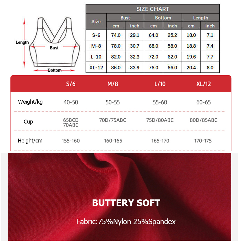 Pakaian dalam olahraga lembut  - Sports Bra Racerback ulasan dan harga