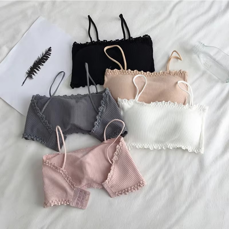 Bra Katun Wanita Bra Tube Top  - T Shirt Bra Seamless ulasan dan harga