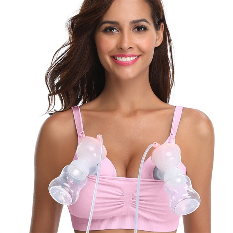 Bra Menyusui Pemompaan Bebas T - Nursing Bra Clip ulasan dan harga