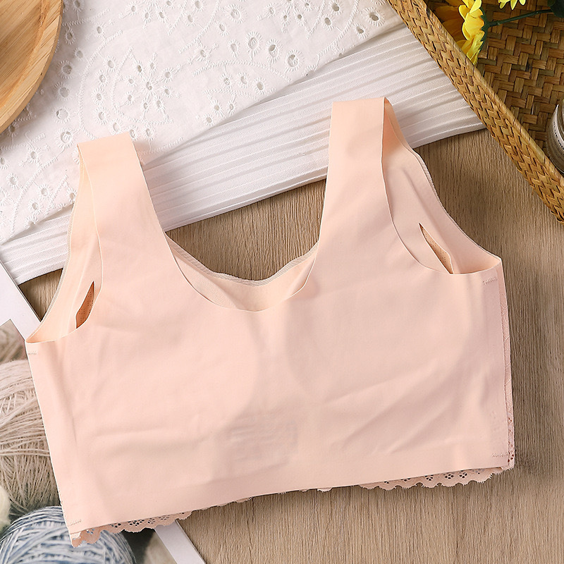 Bra lateks bernapas tanpa keli - Lace Bralette Set ulasan dan harga