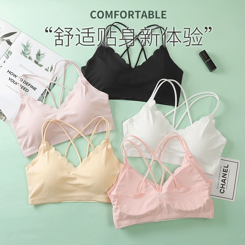 Bra Push Up tanpa tali untuk w - Lace Bralette Set ulasan dan harga