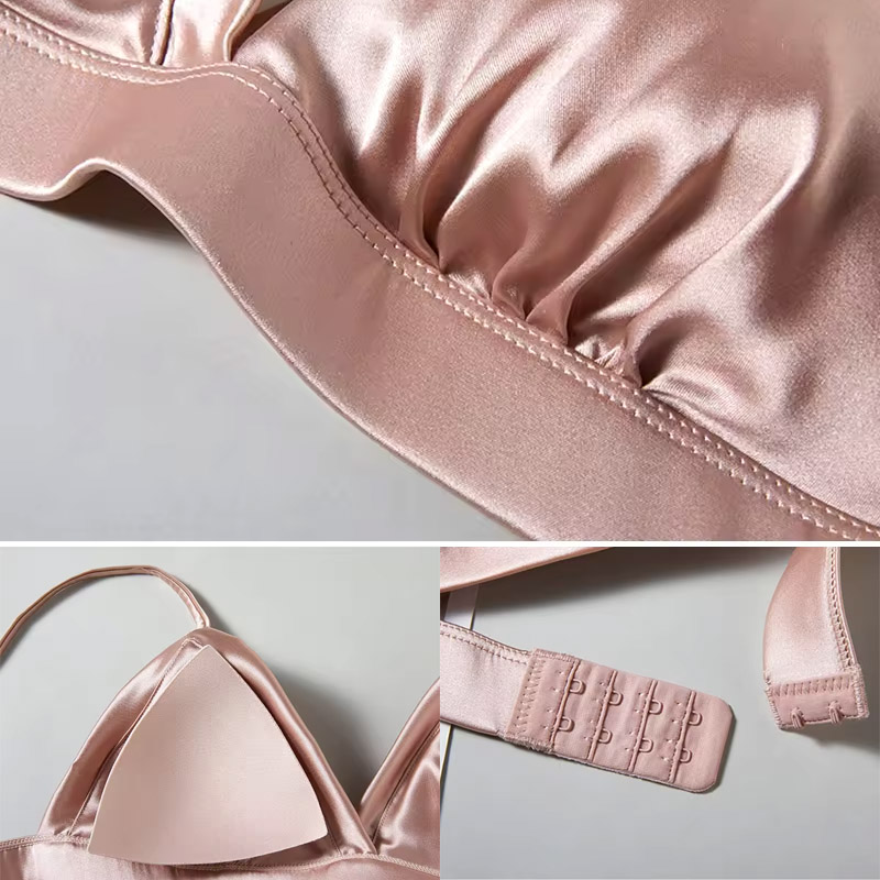 Bra Segitiga Tanpa Kawat dari  - Sleep Bra Bralette ulasan dan harga
