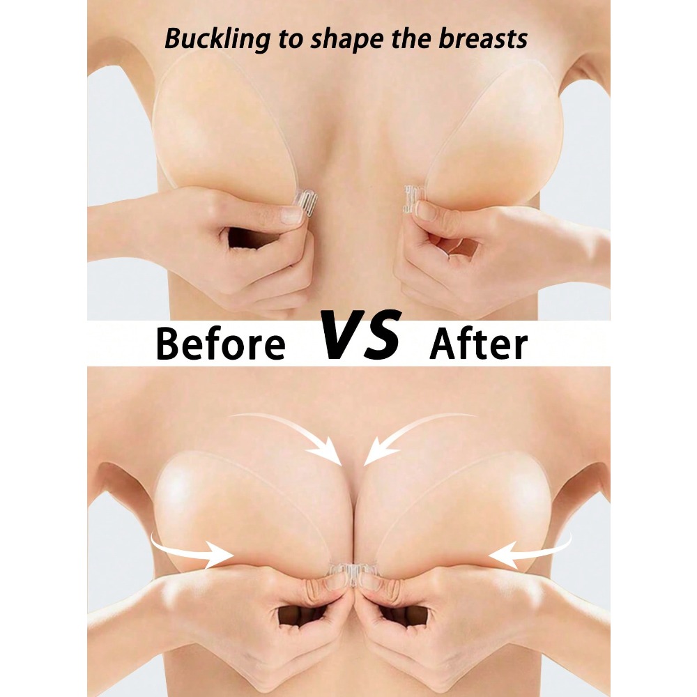 1 Buah Kelopak Payudara Siliko - Push Up Bra Silicone ulasan dan harga