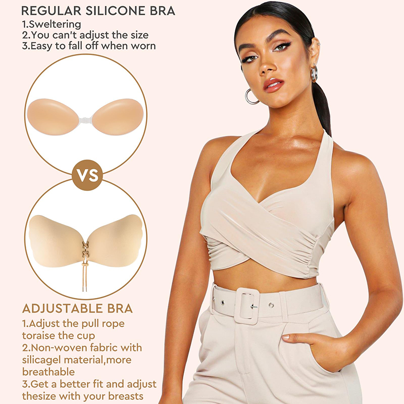 1/2 Pasang Bra Tanpa Tali Pung - Minimizer Bra Women ulasan dan harga