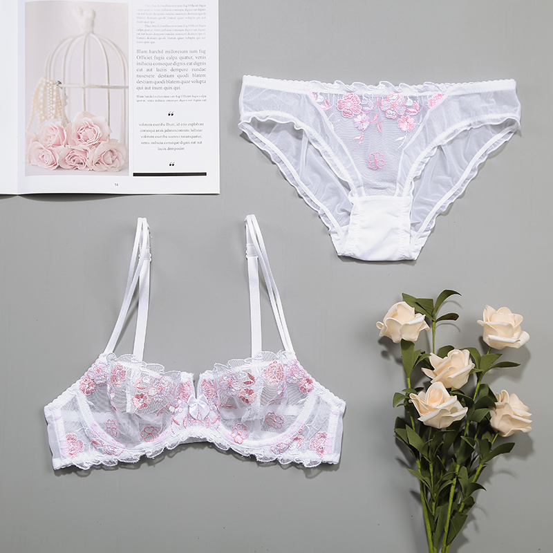 Lilymoda Wanita Sangat Transpa - Demi Bra Balconette ulasan dan harga