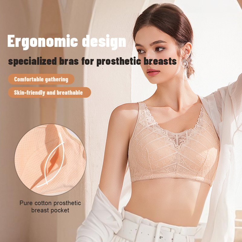 KUCLUT Bra Mastektomi Wanita d - Mastectomy Bra Pocket ulasan dan harga