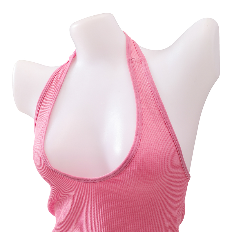 Atasan kerah Halter pakaian da - T Shirt Bra Seamless ulasan dan harga