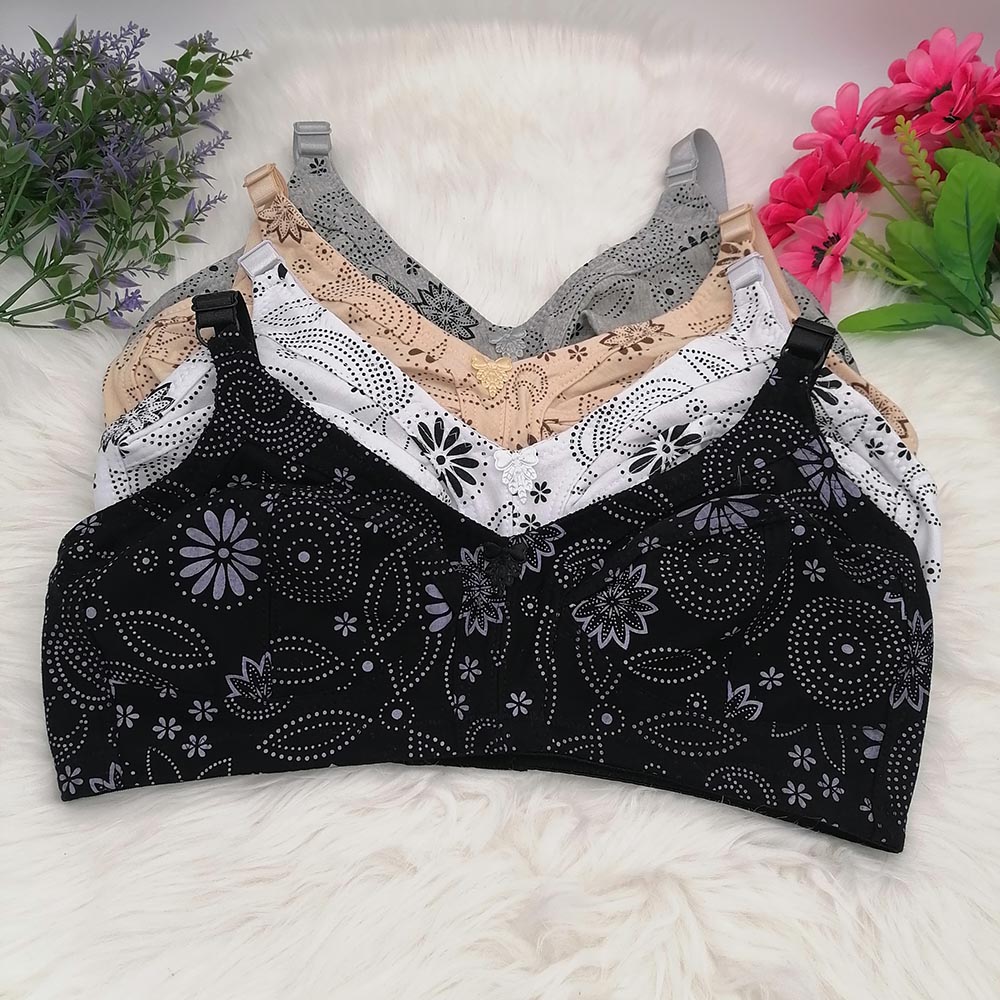 Bra wanita Cup besar tanpa kab - Cotton Bra Everyday ulasan dan harga