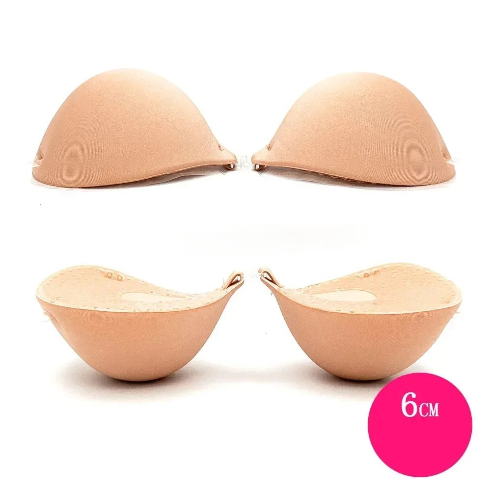 Bra Silikon Push Up 5cm/6cm un - Backless Bra Sticky ulasan dan harga