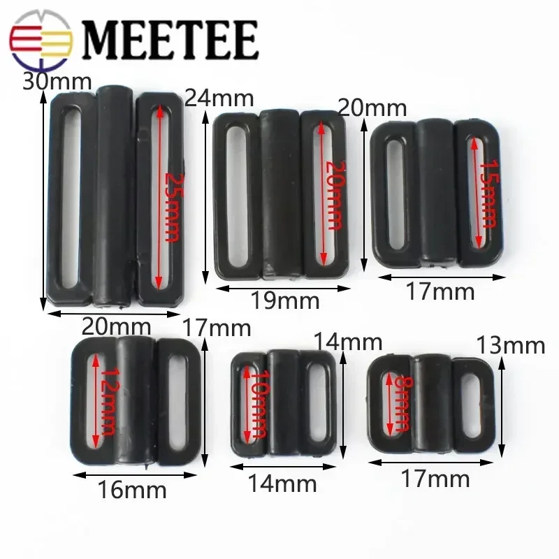 100Set Meetee 8-25Mm Bra Plast - Nursing Bra Clip ulasan dan harga