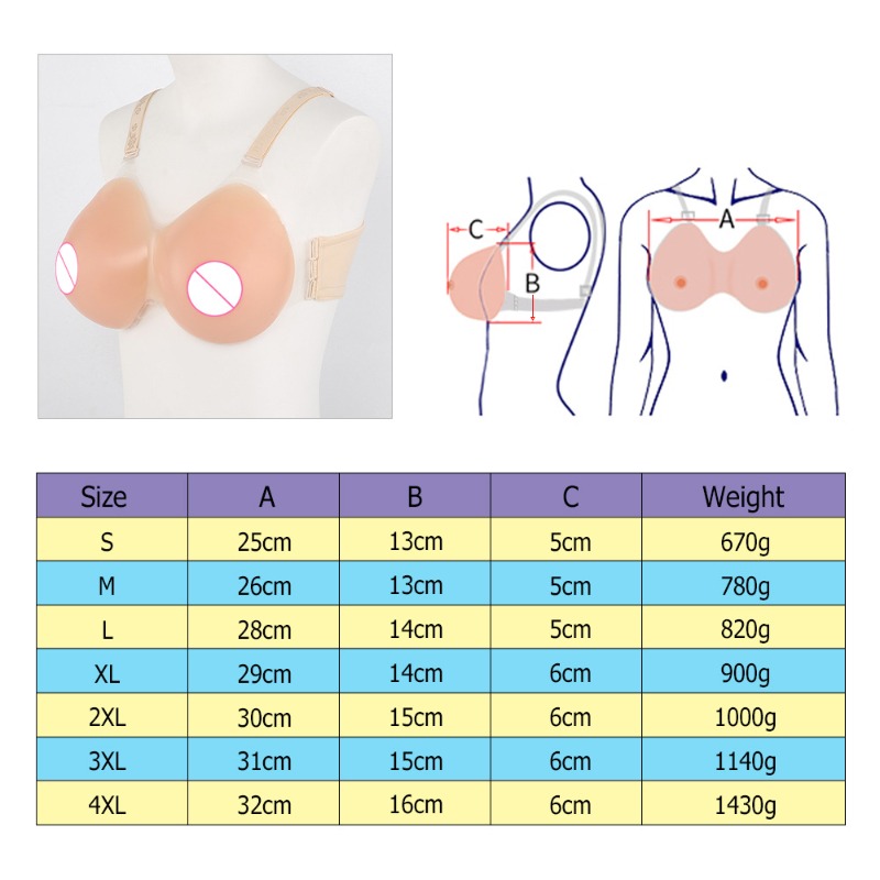 Peningkat Bentuk Payudara Sili - Push Up Bra Silicone ulasan dan harga