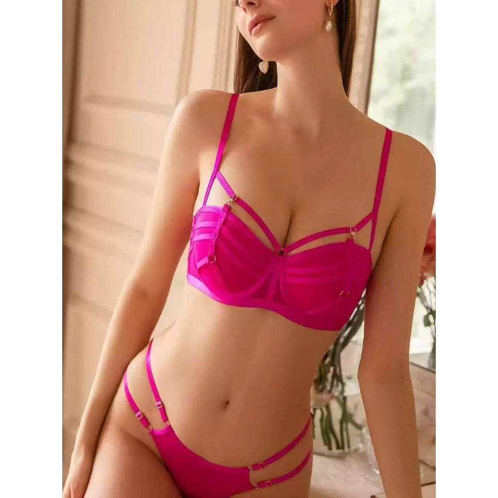 Set Bra Balconette Renda Pranc - Demi Bra Balconette ulasan dan harga