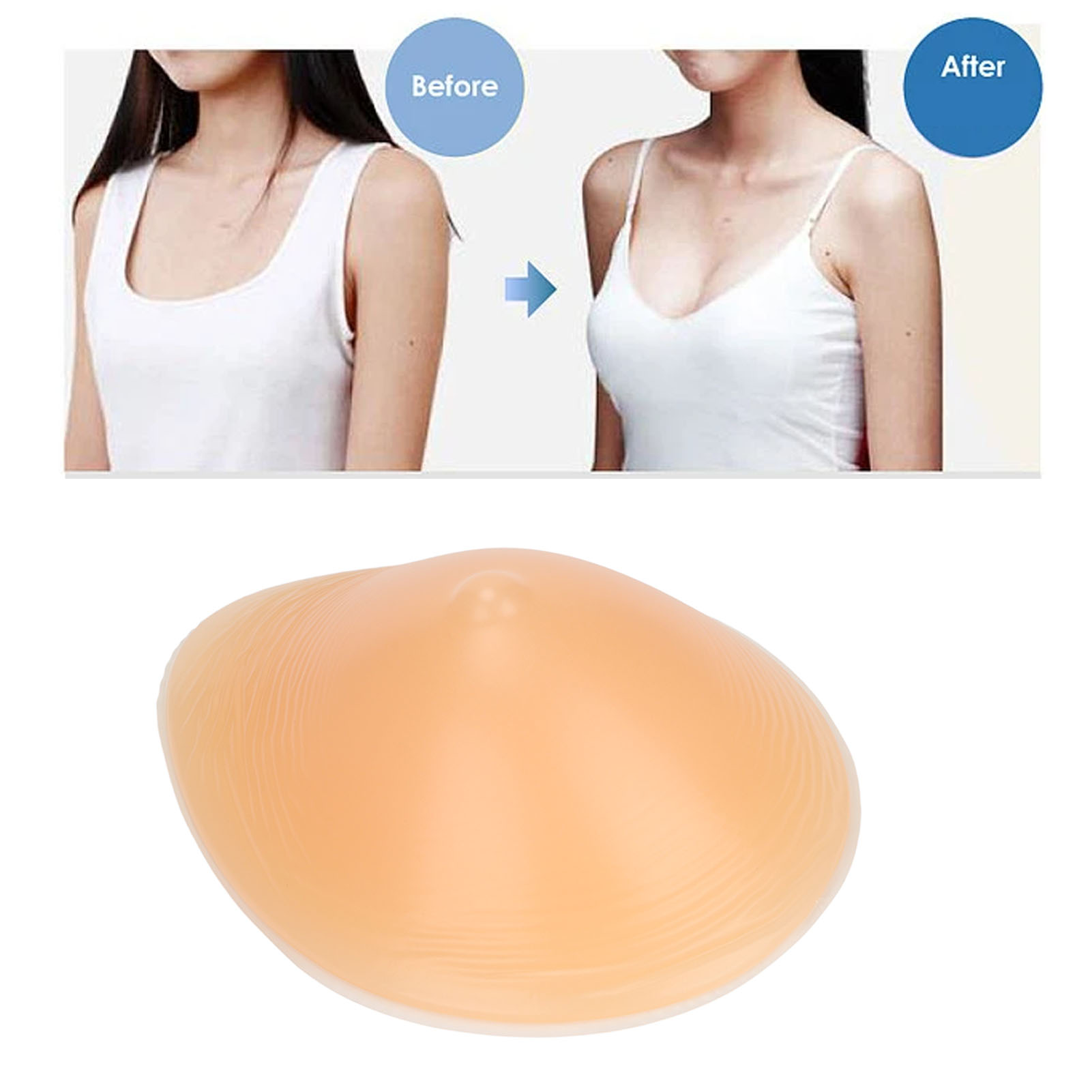 5.3Oz Bantalan Bra Silikon Ben - Mastectomy Bra Pocket ulasan dan harga