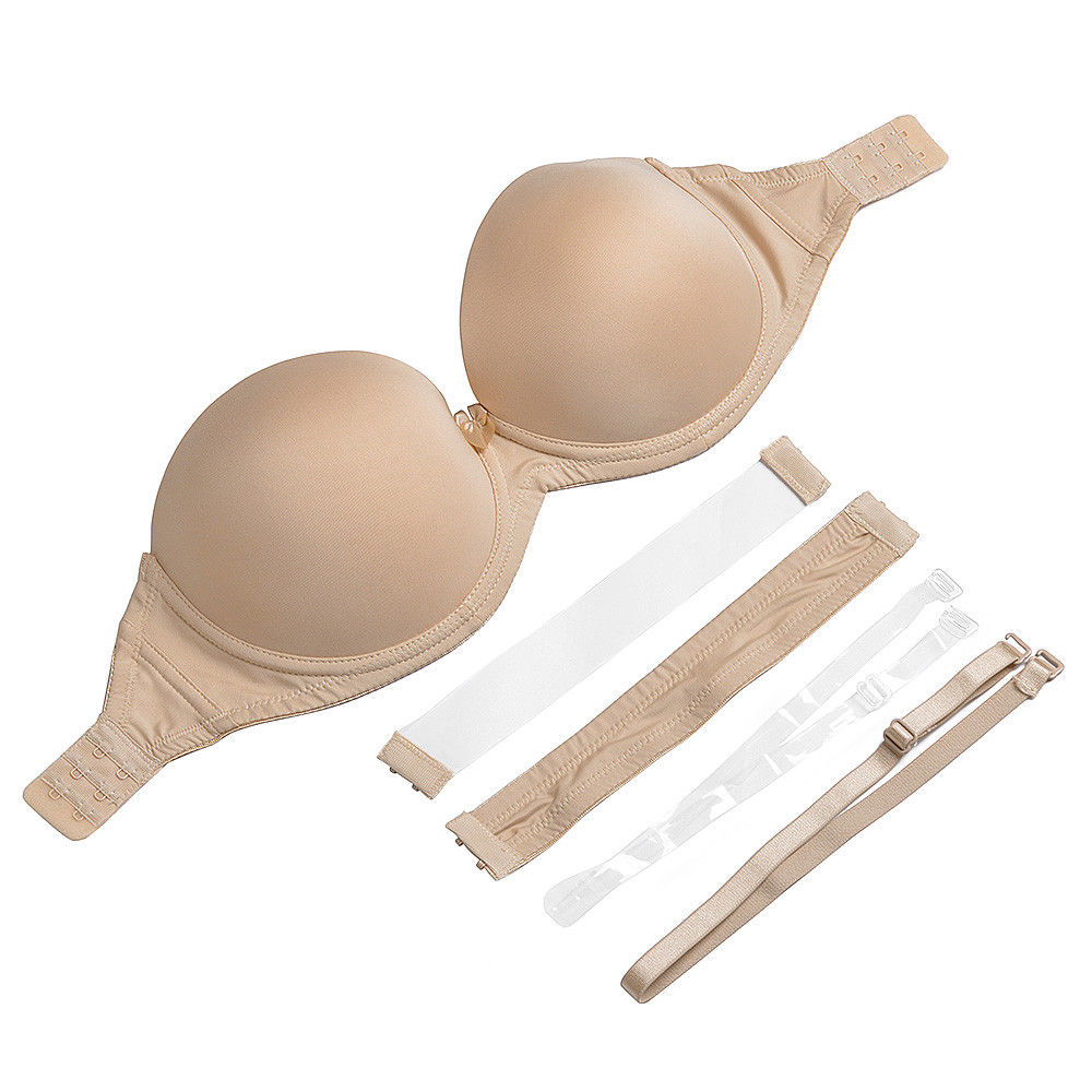 Nude Hitam Putih Terlihat Jela - Convertible Bra Multiway ulasan dan harga