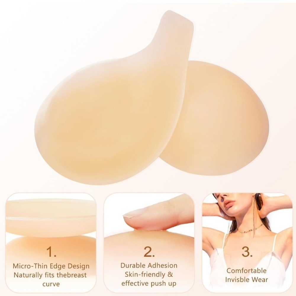 Penutup Puting Payudara Siliko - Push Up Bra Silicone ulasan dan harga